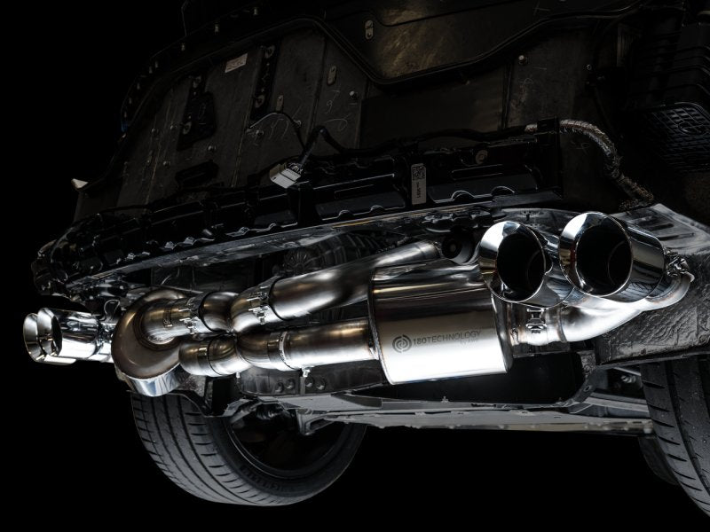 AWE Tuning 2020-2023 Chevrolet Corvette (C8) Touring Edition Exhaust - Quad Chrome Silver Tips - AWE3015-42151