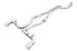 AWE Tuning 2020-2023 Toyota Supra A90 Track Edition Exhaust - 5" Chrome Silver Tips - AWE3015-32116