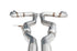 AWE Tuning 2020-2023 Toyota Supra A90 Track Edition Exhaust - 5" Chrome Silver Tips - AWE3015-32116