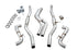AWE Tuning 2020-2023 Toyota Supra A90 Track Edition Exhaust - 5" Chrome Silver Tips - AWE3015-32116
