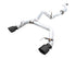 AWE Tuning 2021-2023 Ford Bronco 0FG Dual Rear Exit Exhaust w/ Diamond Black Tips & Bash Guard - AWE3015-33456