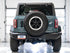 AWE Tuning 2021-2023 Ford Bronco 0FG Dual Rear Exit Exhaust w/ Diamond Black Tips & Bash Guard - AWE3015-33456
