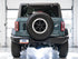AWE Tuning 2021+ Ford Bronco 0FG Dual Rear Exit Exhaust w/Chrome Silver Tips & Bash Guard - AWE3015-32456