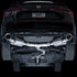 AWE Tuning 2022-2023 Honda Civic Si Touring Catback w/ Dual Chrome Silver Tips - AWE3015-32331