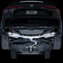 AWE Tuning 2022-2023 Honda Civic Si Touring Catback w/ Dual Diamond Black Tips - AWE3015-33331