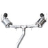 AWE Tuning 2022-2023 Honda Civic Si Touring Catback w/ Dual Diamond Black Tips - AWE3015-33331