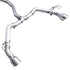 AWE Tuning 2022-2023 Honda Civic Si Track Edition Catback w/ Dual Chrome Silver Tips - AWE3020-32331