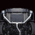 AWE Tuning 2022-2023 Honda Civic Si Track Edition Catback w/ Dual Chrome Silver Tips - AWE3020-32331