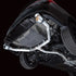 AWE Tuning 2022-2023 Honda Civic Si Track Edition Catback w/ Dual Chrome Silver Tips - AWE3020-32331