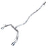 AWE Tuning 2022-2023 Honda Civic Si Track Edition Catback w/ Dual Chrome Silver Tips - AWE3020-32331
