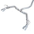 AWE Tuning 2022-2023 Honda Civic Si Track Edition Catback w/ Dual Chrome Silver Tips - AWE3020-32331