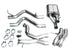 AWE Tuning 2022-2024 Ford Bronco Raptor 4WD Dual BashGuards Catback w/o Tips - AWE3025-31327