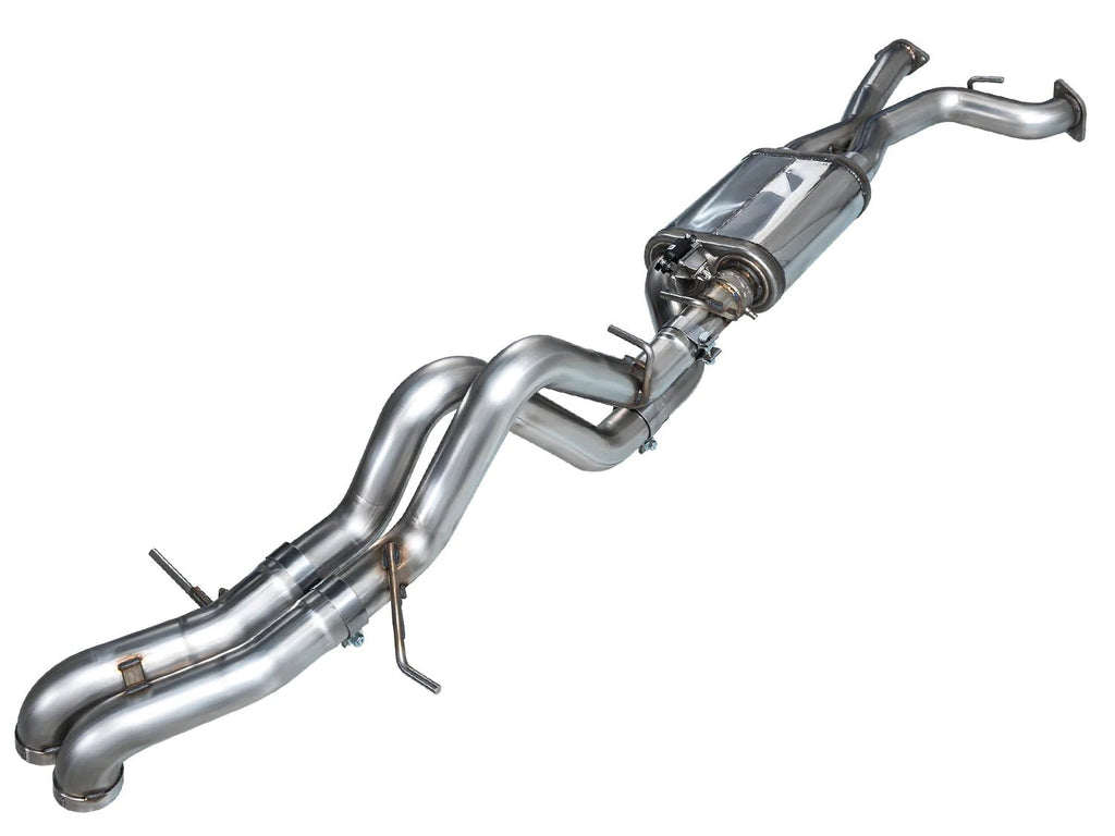 AWE Tuning 2022-2024 Ford Bronco Raptor 4WD Dual BashGuards Catback w/o Tips - AWE3025-31327
