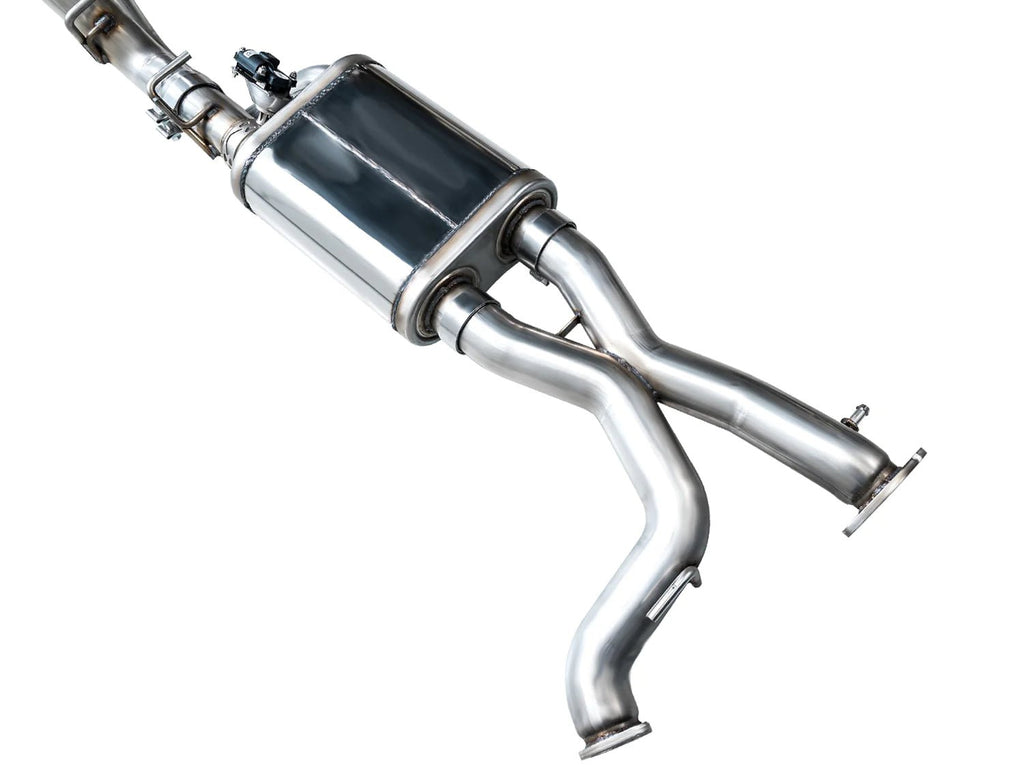 AWE Tuning 2022-2024 Ford Bronco Raptor 4WD Dual BashGuards Catback w/o Tips - AWE3025-31327