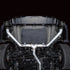 AWE Tuning 2022+ Honda Civic Si FE1 FWD Track Edition Catback Exhaust - Dual Diamond Black Tips - AWE3020-33331