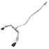 AWE Tuning 2022+ Honda Civic Si FE1 FWD Track Edition Catback Exhaust - Dual Diamond Black Tips - AWE3020-33331