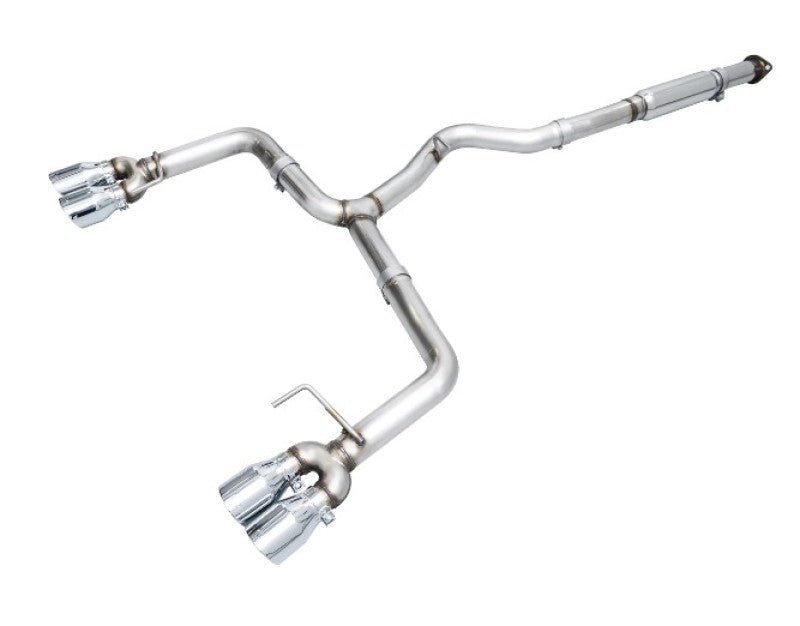 AWE Tuning 2023 Honda Civic Type R FL5 Touring Edition Exhaust w/ Triple Chrome Silver Tips - AWE3015-52287