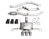 AWE Tuning 2023 Honda Civic Type R FL5 Touring Edition Exhaust w/ Triple Diamond Black Tips - AWE3015-53287
