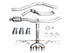 AWE Tuning 2023 Honda Civic Type R Track Edition Catback w/ Triple Chrome Tips - AWE3020-52287