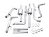 AWE Tuning 22-23 GMC Sierra 1500 AT4X 6.2L 0FG Catback Split Dual (Flat Bumper) - Bashguard(No Tips) - AWE3015-31972