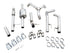 AWE Tuning 4th Gen GM 1500 5.3L 0FG Catback Split Rear Exit (w/ Bumper Cutouts) - Quad Chrome Tips - AWE3015-42201