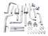 AWE Tuning 4th Gen GM 1500 6.2L 0FG Catback Split Rear Exit (w/ Bumper Cutouts) - Quad Chrome Tips - AWE3015-42203