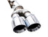 AWE Tuning 4th Gen GM 1500 6.2L 0FG Catback Split Rear Exit (w/ Bumper Cutouts) - Quad Chrome Tips - AWE3015-42203