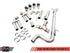 AWE Tuning Audi 8V S3 Track Edition Exhaust w/Chrome Silver Tips 102mm - AWE3015-42142