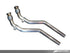 AWE Tuning Audi B8 4.2L Non-Resonated Downpipes for S5 - AWE3215-11036