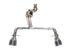 AWE Tuning Audi B8.5 S5 3.0T Track Edition Exhaust - Chrome Silver Tips (90mm) - AWE3010-42046