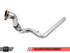 AWE Tuning Audi B9 A4 Touring Edition Exhaust Dual Outlet - Chrome Silver Tips (Includes DP) - AWE3015-32078