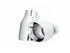 AWE Tuning Audi B9 A4 Touring Edition Exhaust Dual Outlet - Chrome Silver Tips (Includes DP) - AWE3015-32078