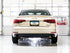 AWE Tuning Audi B9 A4 Touring Edition Exhaust Dual Outlet - Chrome Silver Tips (Includes DP) - AWE3015-32078