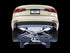 AWE Tuning Audi B9 A4 Touring Edition Exhaust Dual Outlet - Diamond Black Tips (Includes DP) - AWE3015-33078