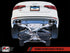 AWE Tuning Audi B9 S4 Touring Edition Exhaust - Non-Resonated (Black 102mm Tips) - AWE3010-43050