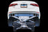 AWE Tuning Audi B9 S4 Track Edition Exhaust - Non-Resonated (Black 102mm Tips) - AWE3010-43048