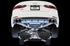 AWE Tuning Audi B9 S5 Sportback Track Edition Exhaust - Non-Resonated (Black 102mm Tips) - AWE3010-43062