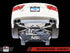 AWE Tuning Audi C7 / C7.5 S6 4.0T Track Edition Exhaust - Chrome Silver Tips - AWE3020-42042