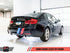 AWE Tuning BMW F3X 340i Touring Edition Axle-Back Exhaust - Chrome Silver Tips (90mm) - AWE3010-32032