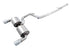 AWE Tuning Ford Focus RS Touring Edition Cat-back Exhaust- Non-Resonated - Chrome Silver Tips - AWE3015-32088