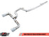AWE Tuning Ford Focus RS Track Edition Cat-back Exhaust - Chrome Silver Tips - AWE3020-32030