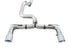 AWE Tuning Ford Focus RS Track Edition Cat-back Exhaust - Chrome Silver Tips - AWE3020-32030
