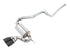 AWE Tuning Ford Focus ST Touring Edition Cat-back Exhaust - Non-Resonated - Diamond Black Tips - AWE3015-33092