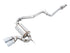AWE Tuning Ford Focus ST Touring Edition Cat-back Exhaust - Resonated - Chrome Silver Tips - AWE3020-32038