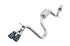 AWE Tuning VW MK7 Golf 1.8T Touring Edition Exhaust w/Diamond Black Tips (90mm) - AWE3015-23044