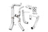 AWE Tuning VW MK7 Golf Alltrack/Sportwagen 4Motion Track Edition Exhaust - Polished Silver Tips - AWE3020-32044