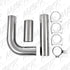 MBRP Universal Full Size Pickup 5" Alum Single Smoke Stack Kit