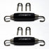 Stainless Bros Spring Tab Kit - 5 Pack SS304 (5 Springs 10 Hooks and 5 Black Silicone Sleeves)