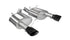 Corsa 2011-2014 Ford Mustang GT/Boss 302 5.0L Sport Axle-Back w/ Black Tips