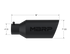 MBRP Universal Black Exhaust Tip 4" Inlet/7" Outlet Rolled End/18" Length
